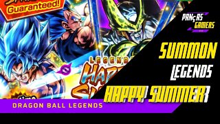 SUMMON LEGENDS HAPPY SUMMER - DRAGON BALL LEGENDS