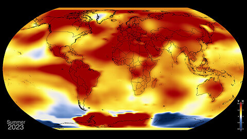 NASA Summer 1880 to 2023 Temperature Media Resources