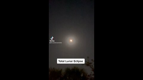 Total Lunar Eclipse (Full Version) Shot Vertically