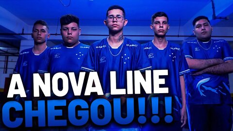 REACT DO ANÚNCIO DA NOVA LINE DE FREE FIRE DO CRUZEIRO!!!