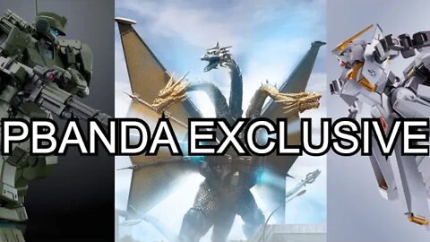 S.H.MONSTERARTS MECHA KING GHIDORAH SPECIAL SET METAL ROBOT魂 RX-124 GUNDAM TR-6 HG 1/144 GM SPARTAN