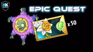 PvZ 2 - Epic Quest: Draftodil - Level 1 Plants