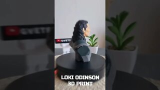 3D Printed Loki #shorts #marvelstudios #loki #thor #infinitywar #3dprinted