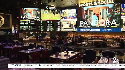 Sports betting at MGM National Harbor