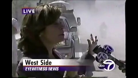 WABC's Cheryl Fiandaca shortly after 10:38 AM on 9/11