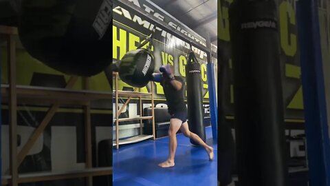 Muay Thai Elbow and Knee Combination