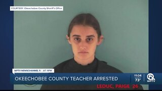 Okeechobee County teacher accused of sexual relationship with child