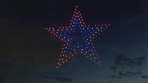 Summerfest at River's Edge Park Drone Show