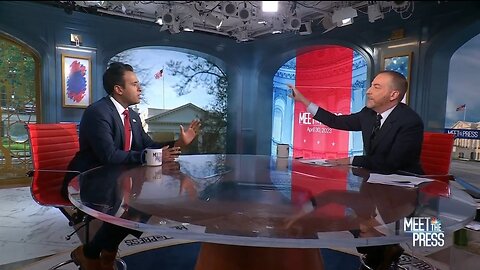 Vivek Ramaswamy Schools Chuck Todd On Replacing J Edgar Hoover's FBI