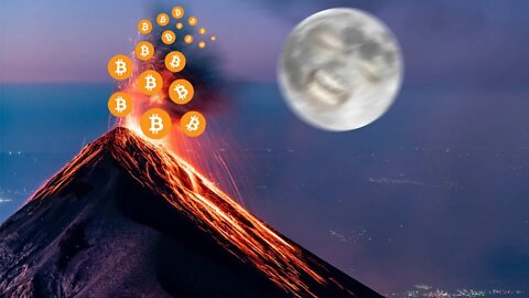 Bitcoin official currency of El Salvador, Mining with Volcanoes! #shorts