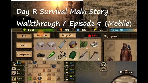 Day R Survival Main Story Walkthrough / Episode 5 (Mobile)