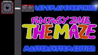 Let's Play Everything: Fantasy Zone: The Maze