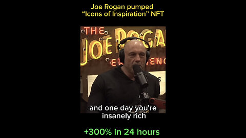 Joe Rogan bought NFT (Icons of Inspiration)