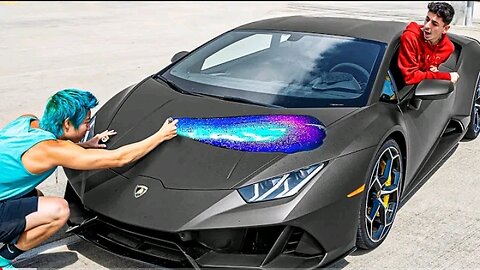 we customized my Lamborghini ft. ZHC(giveaway)