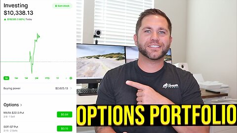 SOFI Diluting Shareholders? | $10,000 Robinhood Options Portfolio Update