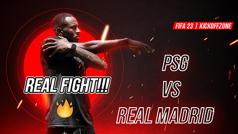 Real fight between | PSG VS Real Madrid