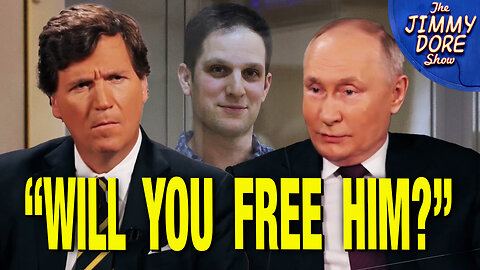 Tucker GRILLS Putin About Freeing Imprisoned U.S. Journalist!