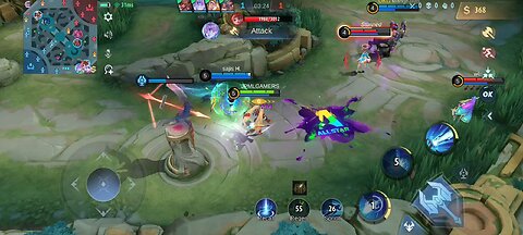 Mobile Legends: Marksman positioning using Layla