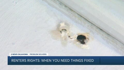 Renters Rights: Needing repairs for leaking ceiling