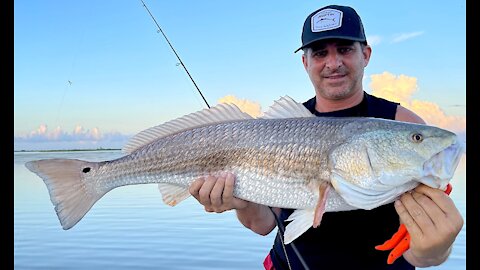 My Personal Best Sight Casted Redfish || Push Poling Texas Flats