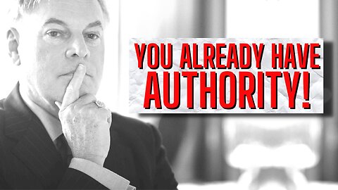 Stop waiting for authority that you already have!