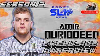 Pre Fight Interview Amir "Comeback Kid" Nuriddeen Vegas for Powerslap2| PowerSlapNetwork.com