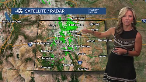 Tuesday 11 a.m. Colorado weather forecast