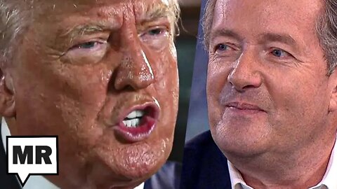 SWEATY Trump MELTS DOWN During Interview With Piers Morgan