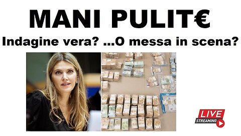 Mani Pulite: indagine vera? O messa in scena?