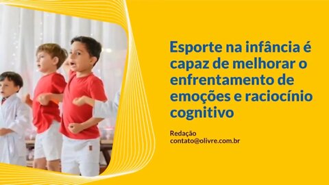 Esporte na infância é capaz de melhorar o enfrentamento de emoções e raciocínio cognitivo