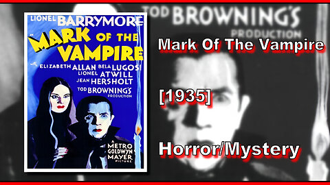 Mark Of The Vampire (1935) | HORROR/MYSTERY | FULL MOVIE