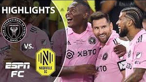 🚨 LIONEL MESSI & INTER MIAMI WIN LEAGUES CUP 🚨 | Full Game Highlights