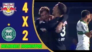 Bragantino 4 x 2 Coritiba | Completo - Gols e Melhores Momentos | 15/06/2022