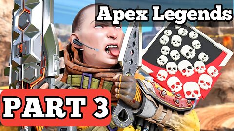 APEX LEGENDS - SOLO Wraith 24 KILLS and 4K Intelligence & Strategy Season 15 - PART 3