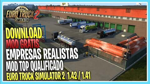 MOD EMPRESAS REALISTAS ADD-ON COMPANY v2.0 PARA EURO TRUCK SIMULATOR 2 1.42 1.41