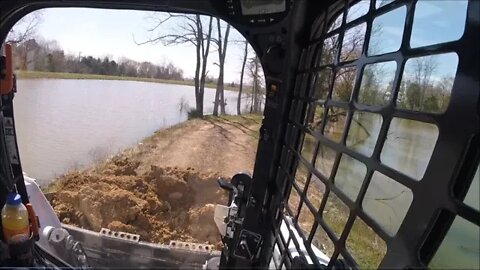 Daily Illinois lockdown Vlog RTA; Join me in the cab of the Bobcat T650 CTL