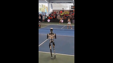 Artificial intelligence versus human in tennis