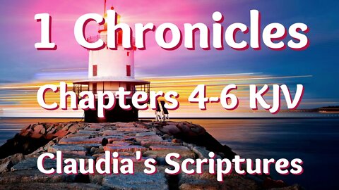 The Bible Series Bible Book 1 Chronicles Chapters 4-6 Audio