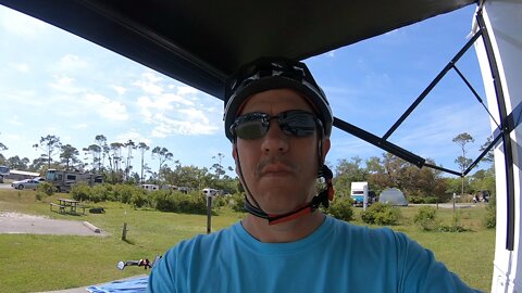 E bike ride at Fort Pickens￼