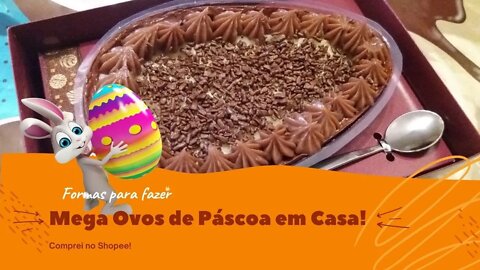 Comprando Formas para Fazer Ovos de Páscoa Mega Recheados em Casa! E Economizar Muito!