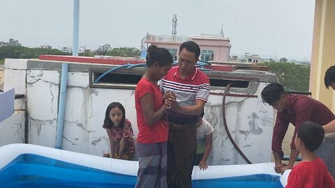 Baptizing Burmese People