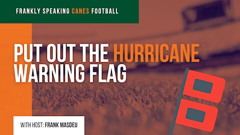 Put out the Hurricane Warning Flag