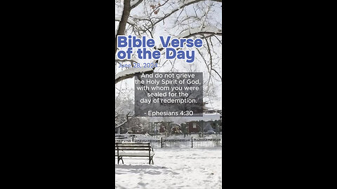 Bible Verse of the Day: June 29, 2024