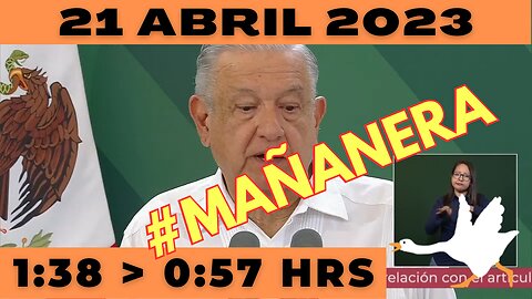 💩🐣👶 #AMLITO | Mañanera Viernes 21 de Abril 2023 | El gansito veloz de 1:38 a 0:57.