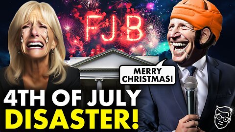 PANIC: Biden Has 4th of July MELTDOWN LIVE At White House | Staff Rip Joe OFF-STAGE in Humiliation