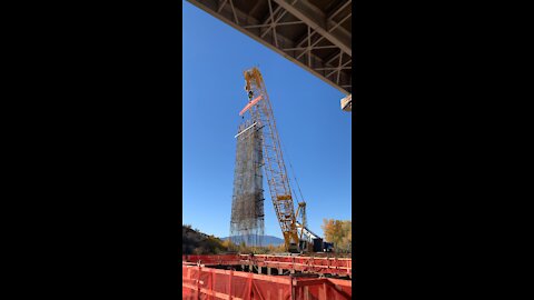 Reinforcing Steel Pier Column, pier no. 2