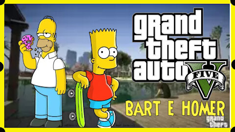 🔴Simpsons previram a tecnologia futurista no gta 5 - Ped do simpsons no gta 5