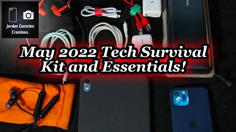 I ALWAYS KEEP THIS WITH ME??!! Tech Survival Kit and Daily Tech Spring 2022!!