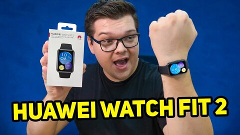 INCRÍVEL! Huawei Watch FIT 2 | Melhorou MUITO! Análise Completa