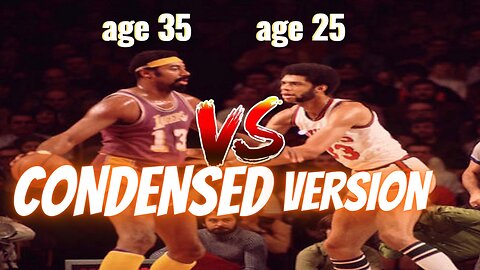 Wilt Chamberlain vs. Kareem Abdul-Jabbar (Condensed Version)